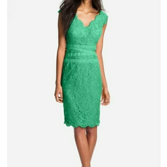 Tadashi Shoji Dresses & Skirts - Tadashi Shoji green cocktail dress size 10